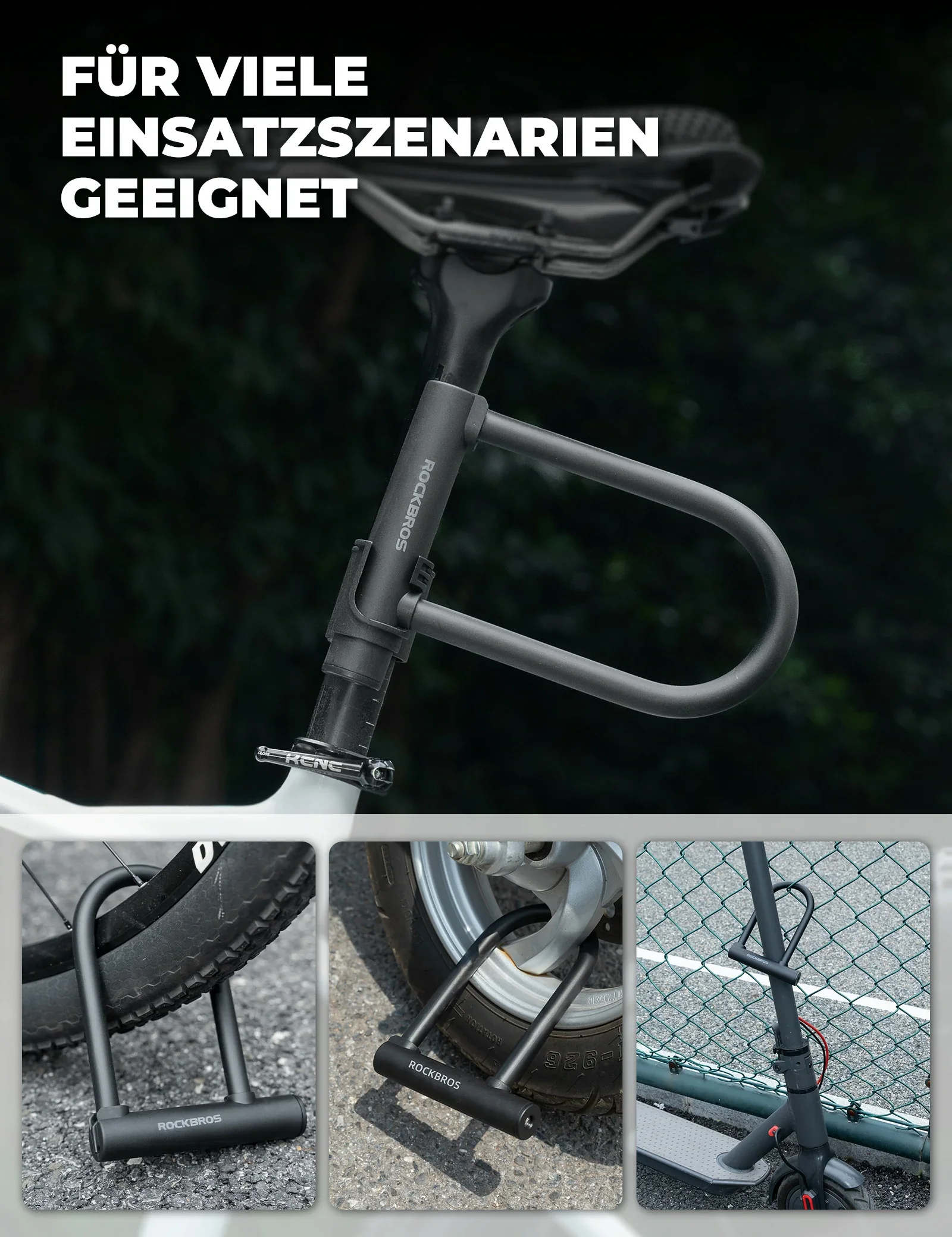 Bügelschloss Fahrradschloss Hohe Sicherheit Schlös 85614f80af2c