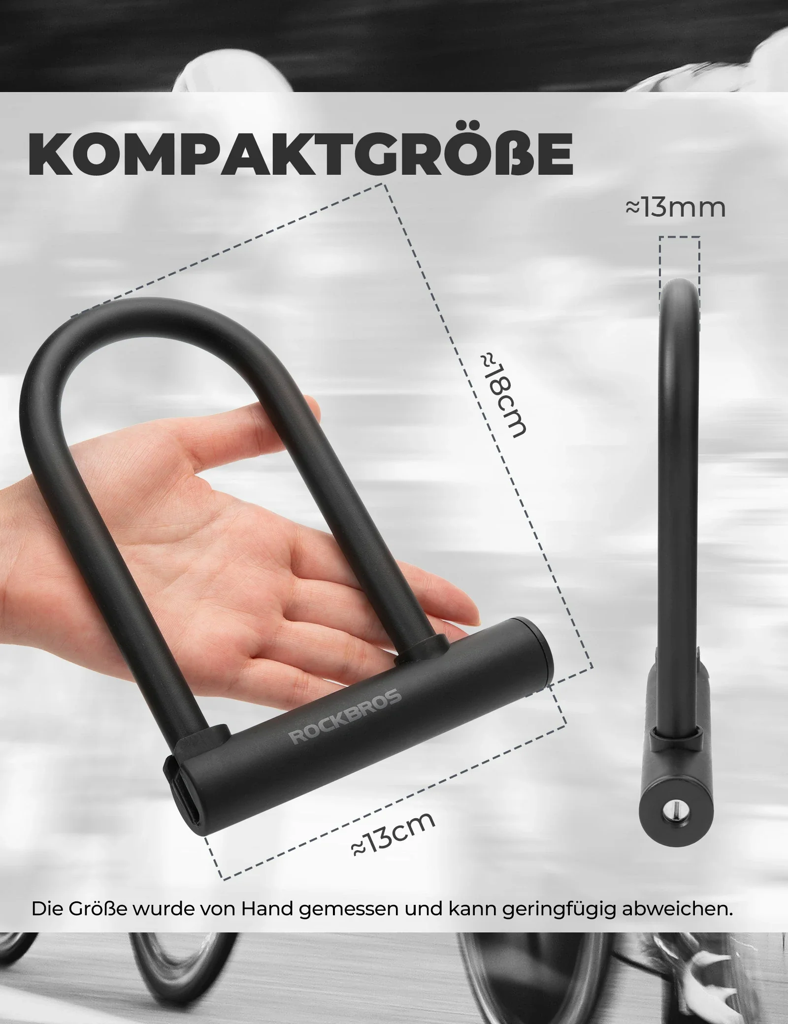 Bügelschloss Fahrradschloss Hohe Sicherheit Schlös f4d72e92c98a