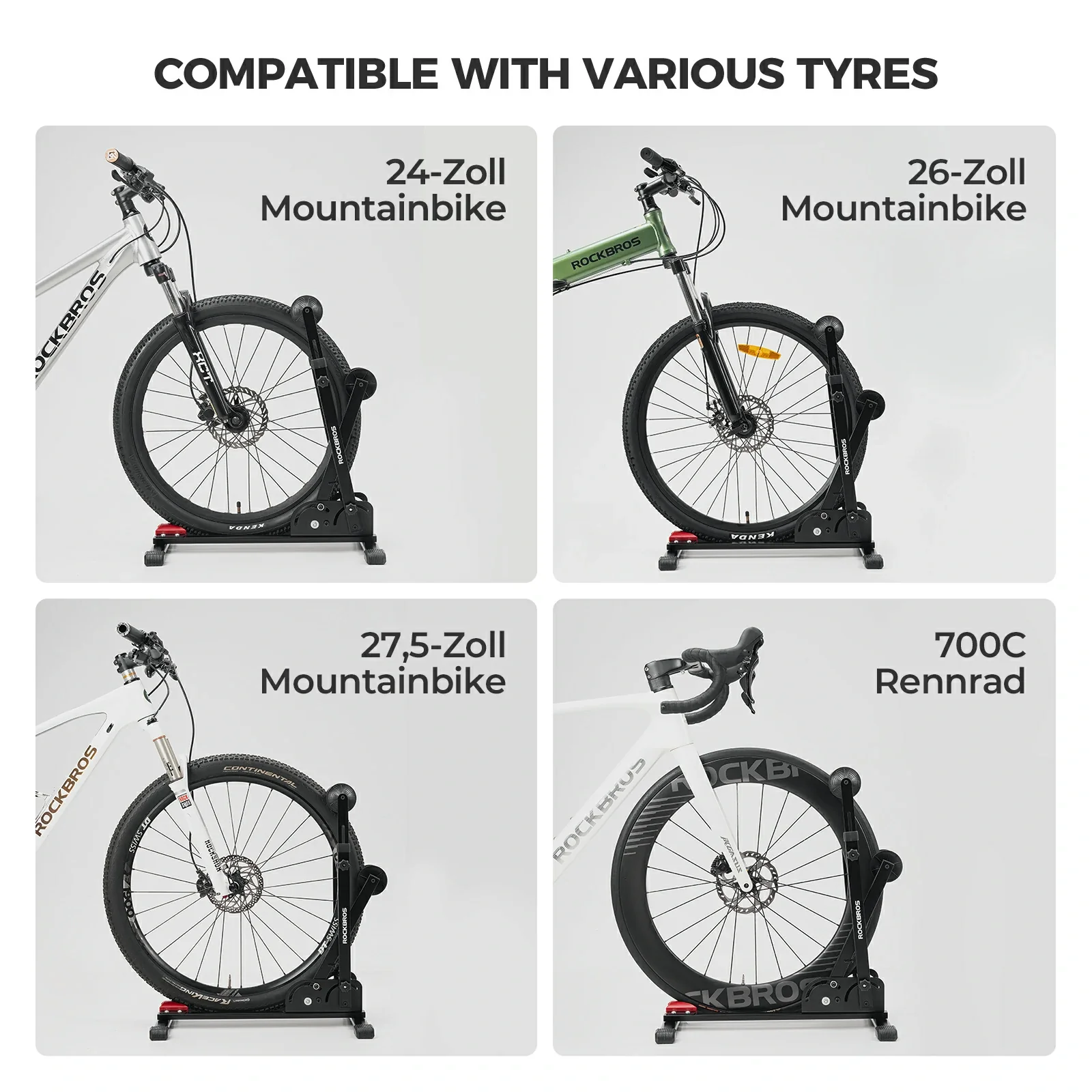 Fahrrad Klappständer mit Doppelstreben aus Karbons 1b39cf09bace