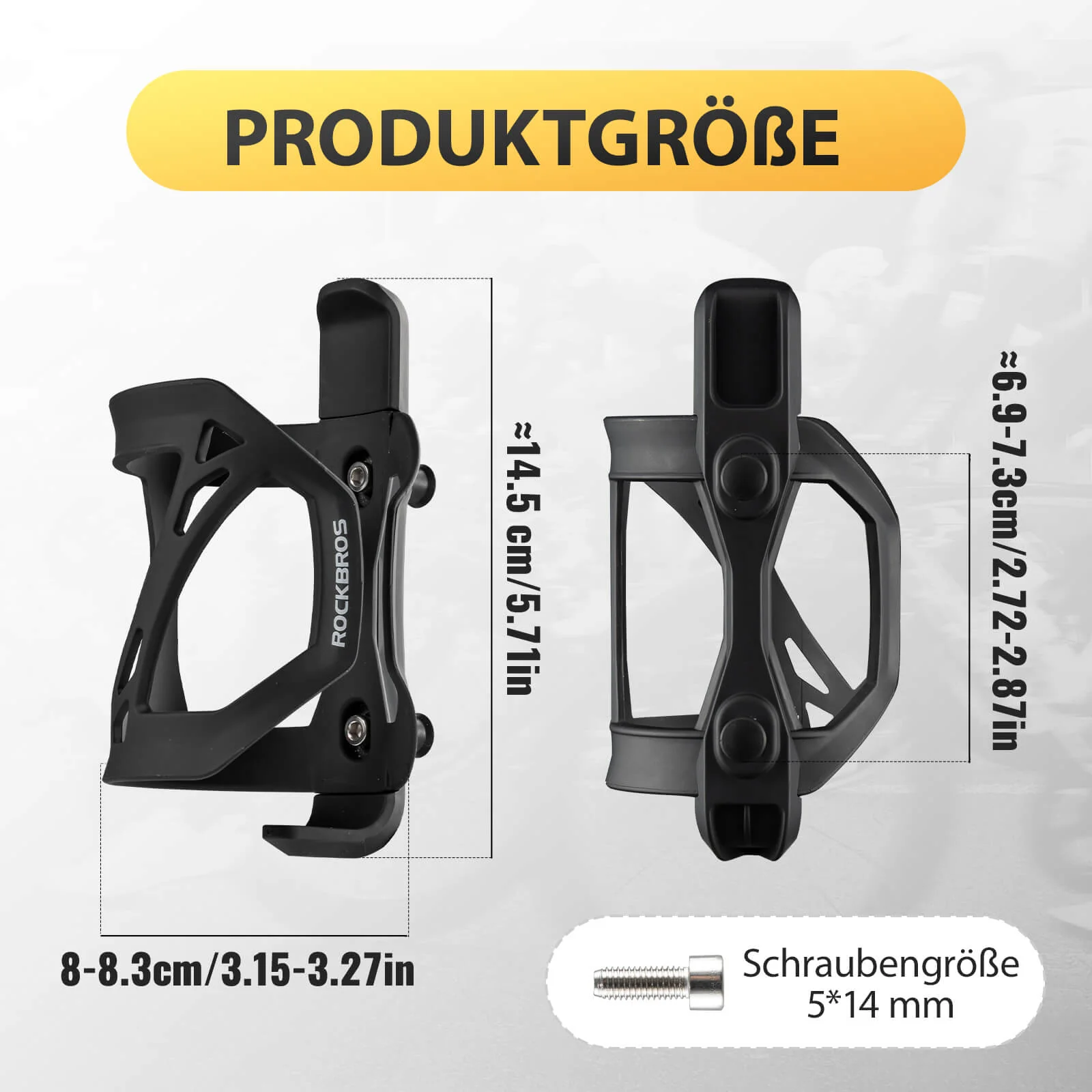 Fahrrad Flaschenhalter Wasserbecherhalter Fahrradz b9e3887b8448