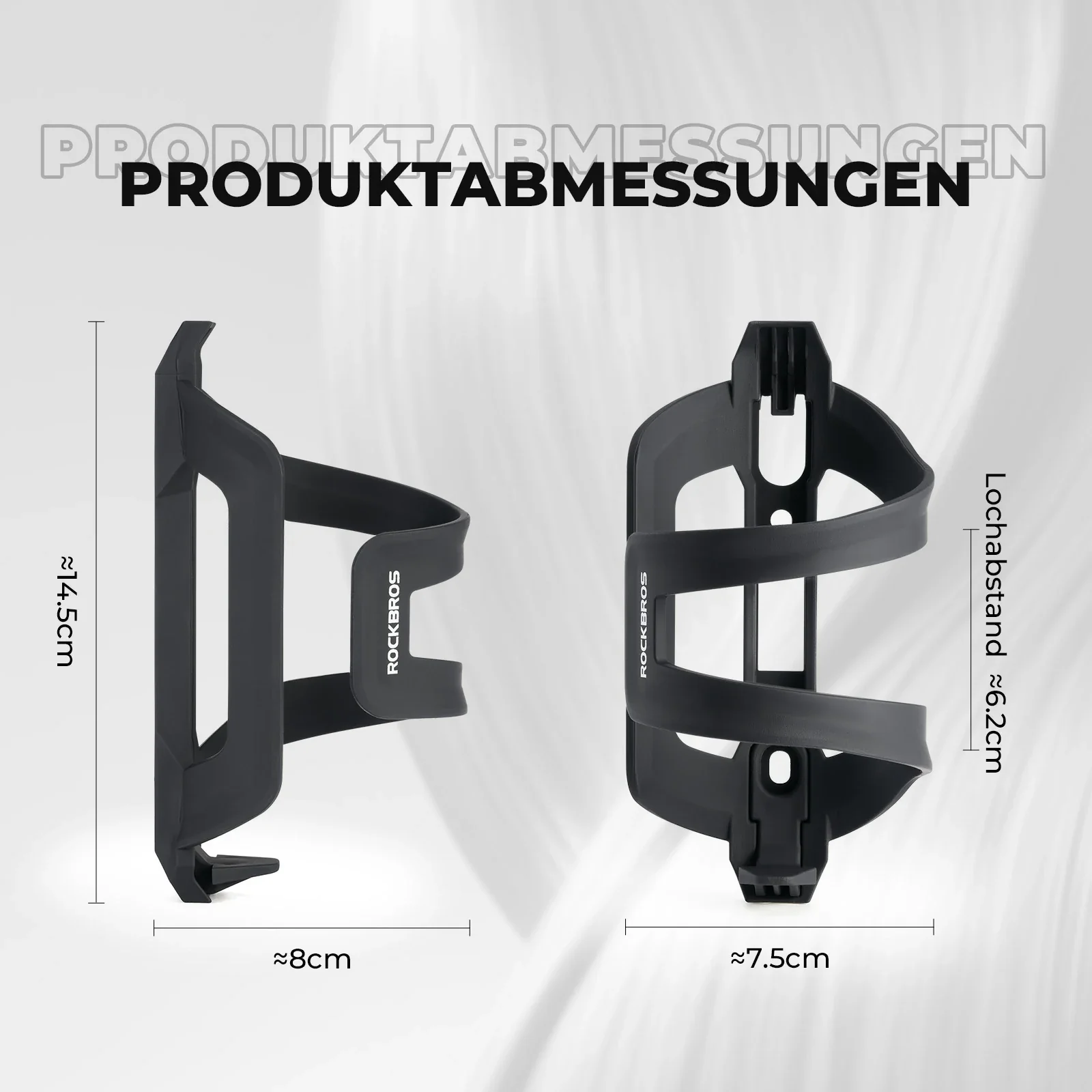 Fahrrad Flaschenhalter aus PC ABS  Getränkehalter  2cd459bf63e3