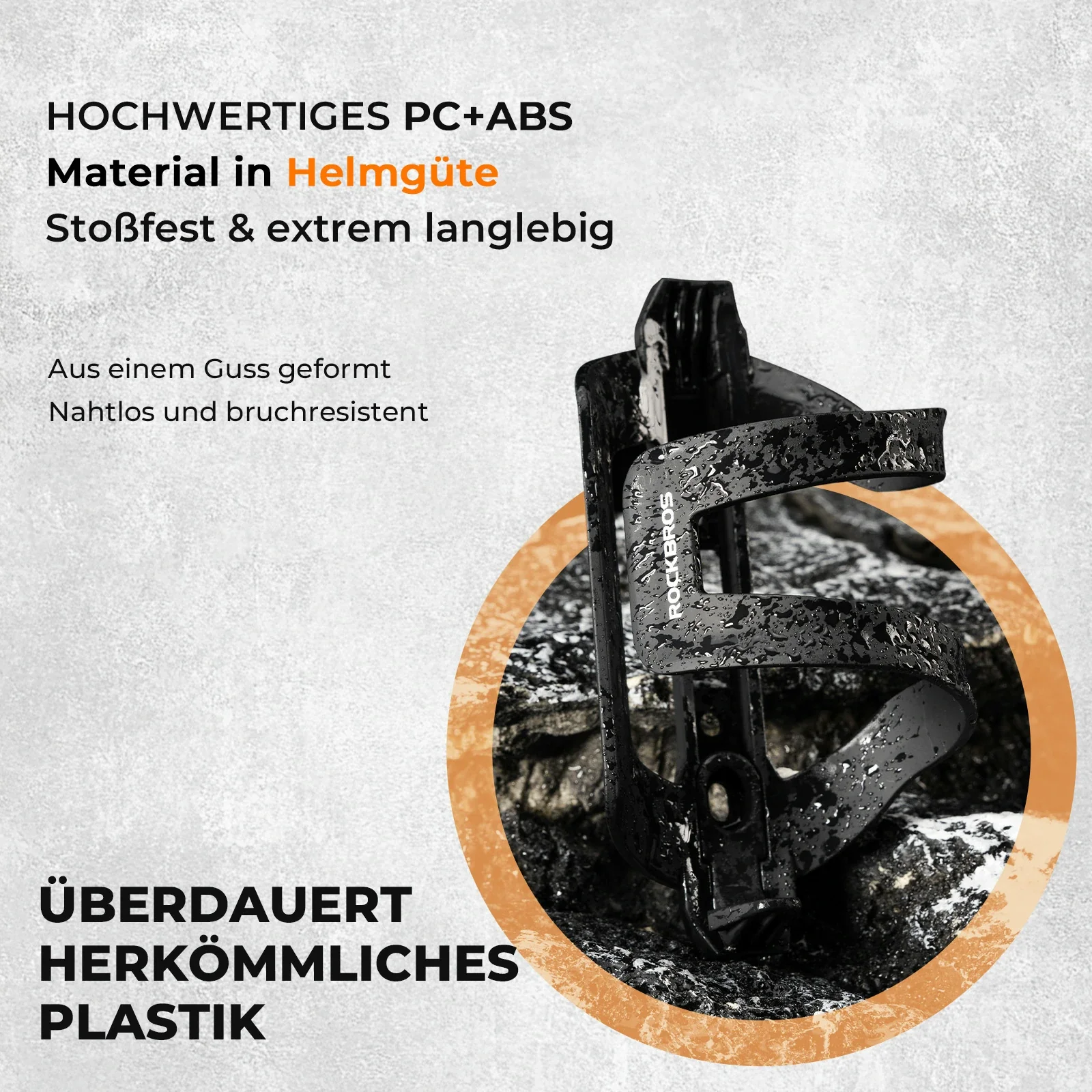 Fahrrad Flaschenhalter aus PC ABS  Getränkehalter  555c70c23bec