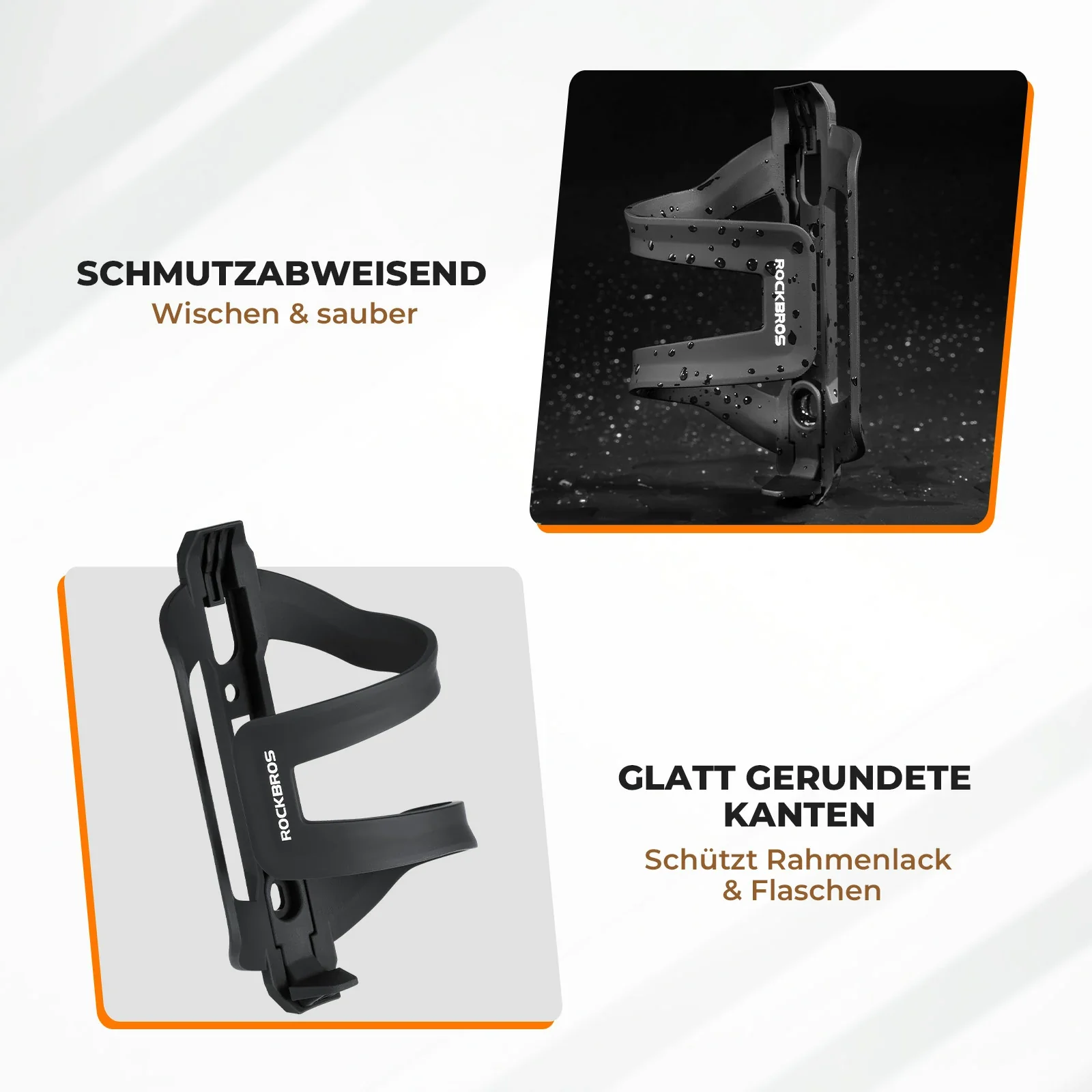 Fahrrad Flaschenhalter aus PC ABS  Getränkehalter  bcfad6f38ab9