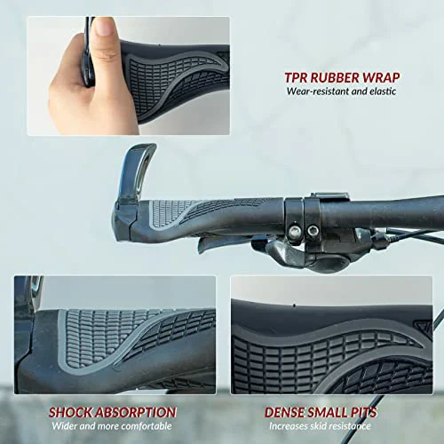 Fahrrad Griffe Lenkergriffe Ergonomisch Fahrradlen 213c8f1eea16