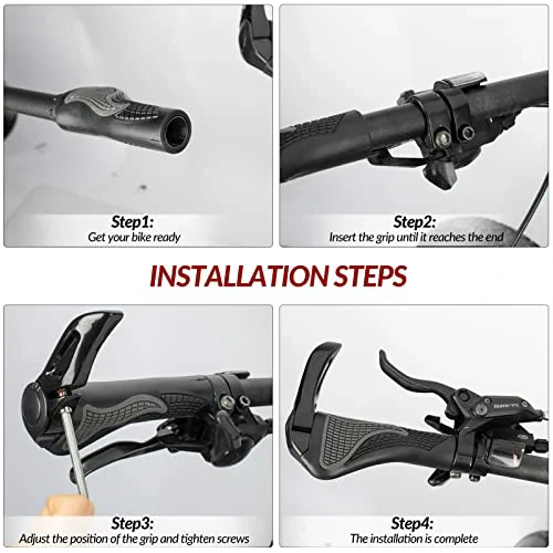 Fahrrad Griffe Lenkergriffe Ergonomisch Fahrradlen 5ae797fd9449