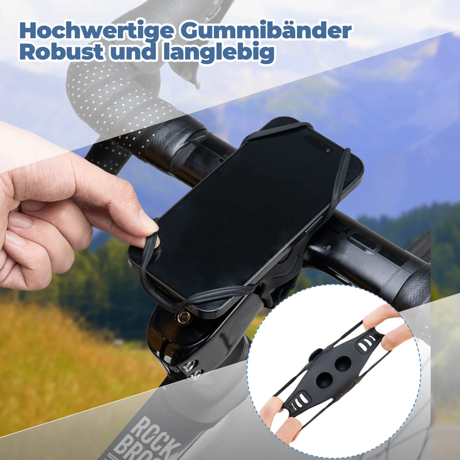 Fahrrad Handyhalterung Flexible Montage für Handy  7bbd67fd996b