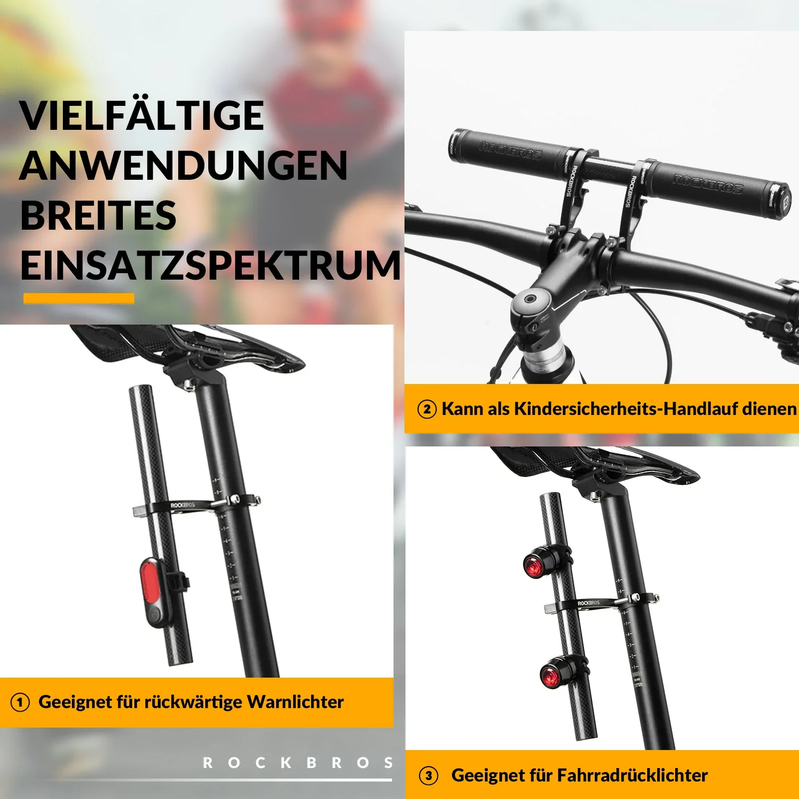 Fahrrad Lenker Erweiterung 25cm  Extender Halterun a1201ed194e3