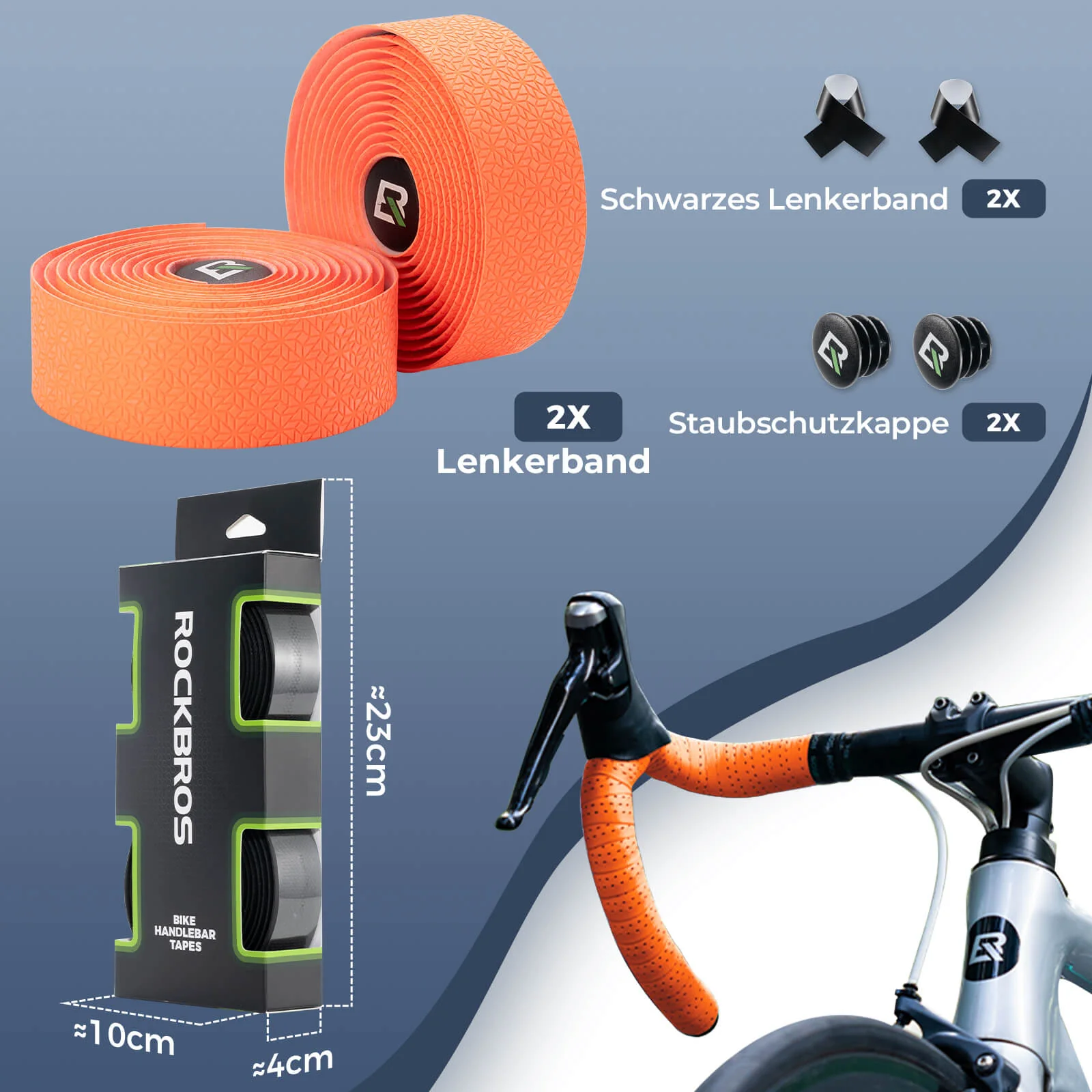 Fahrrad Lenkerband Griffband Lang 220cm für MTB Re f439d6dc4a5e