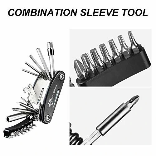 Fahrrad Multitools 16 in 1 Fahrrad Reparatur Werkz 7c3d3253f9de