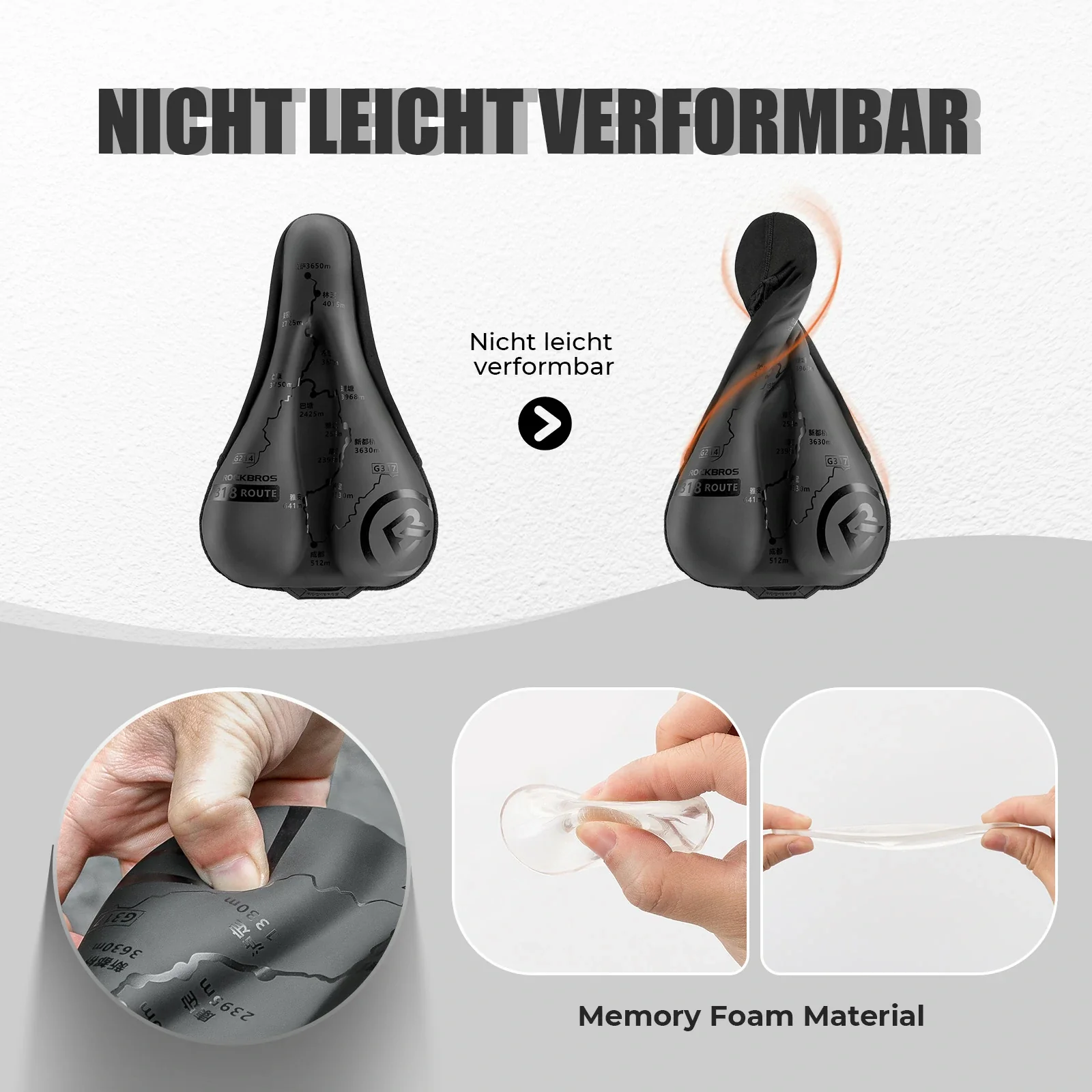 Fahrrad Sattelbezug mit Regenhülle  017b506e96f8