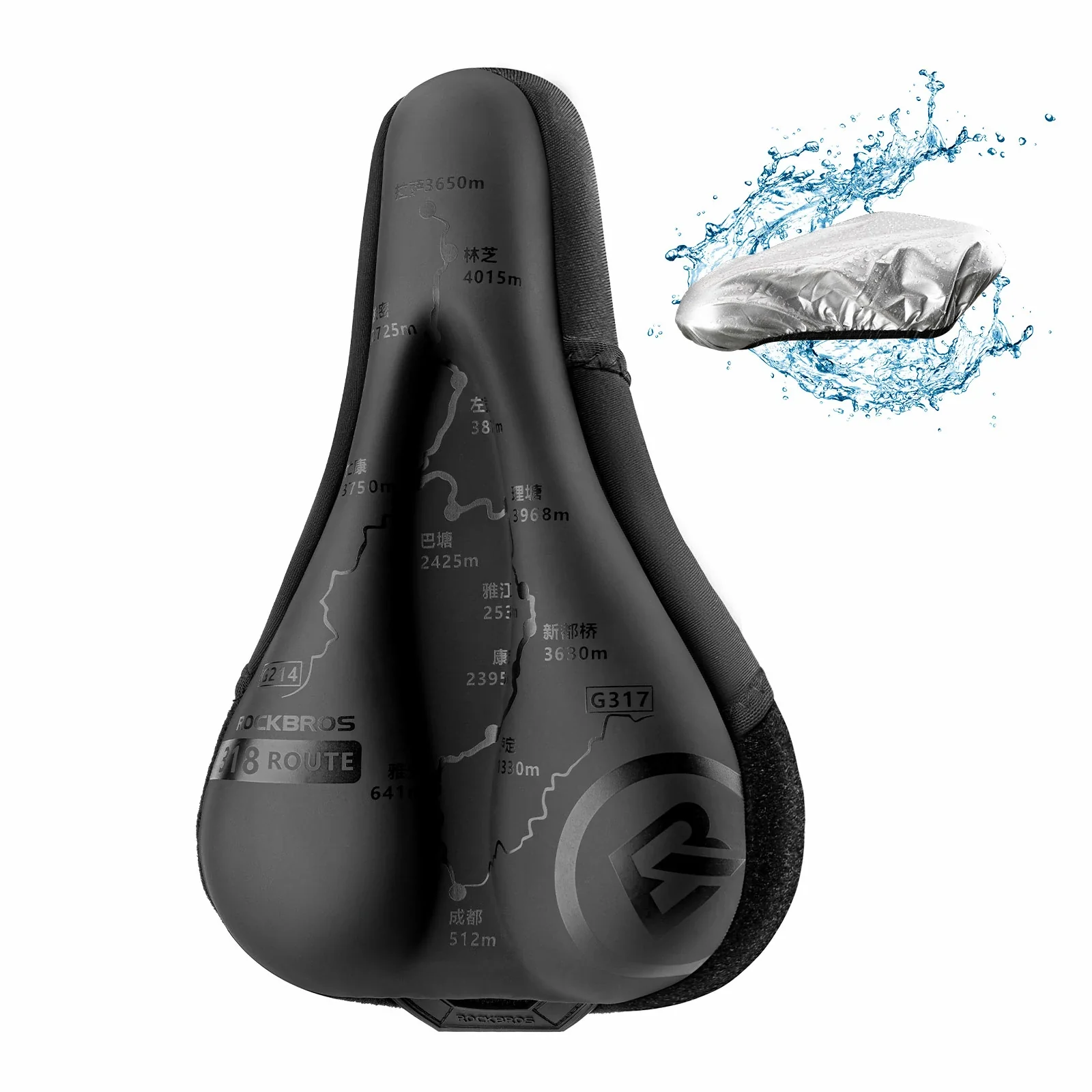 Fahrrad Sattelbezug mit Regenhülle  69d0142b7d34