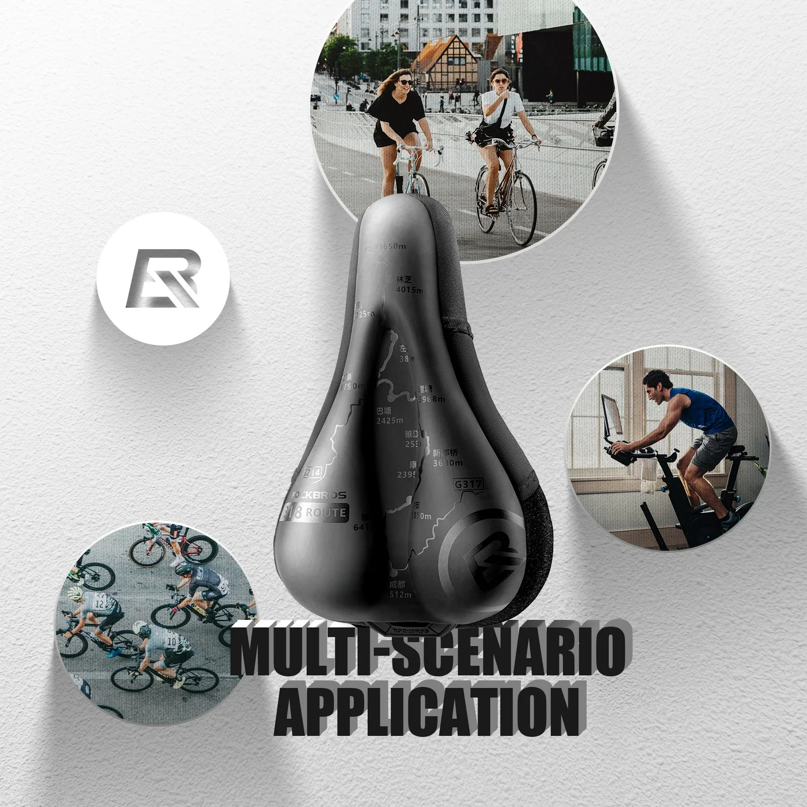 Fahrrad Sattelbezug mit Regenhülle  839e29fef72b