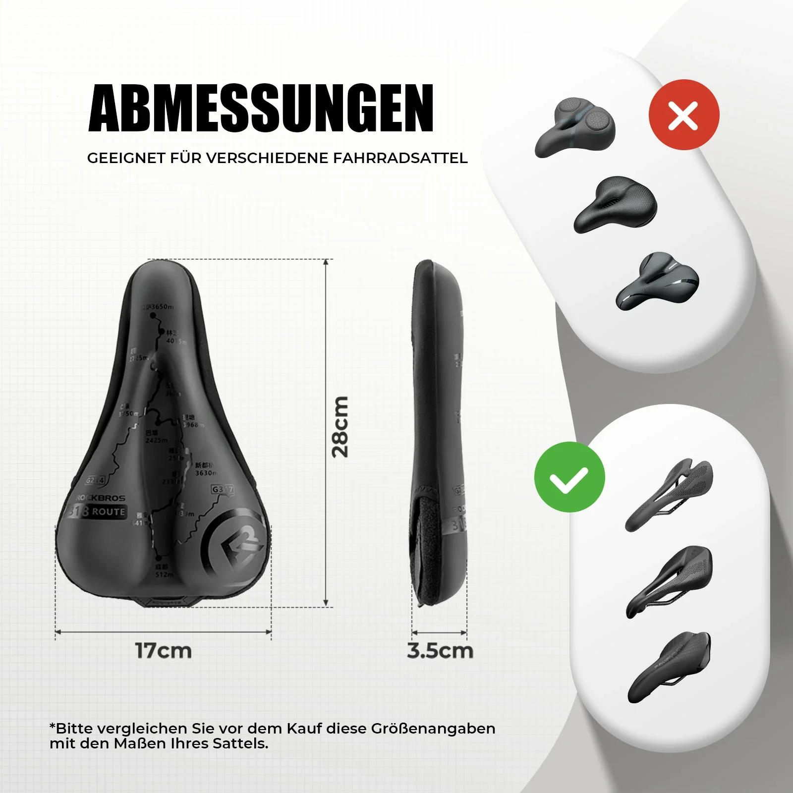 Fahrrad Sattelbezug mit Regenhülle  e7576a0b5403