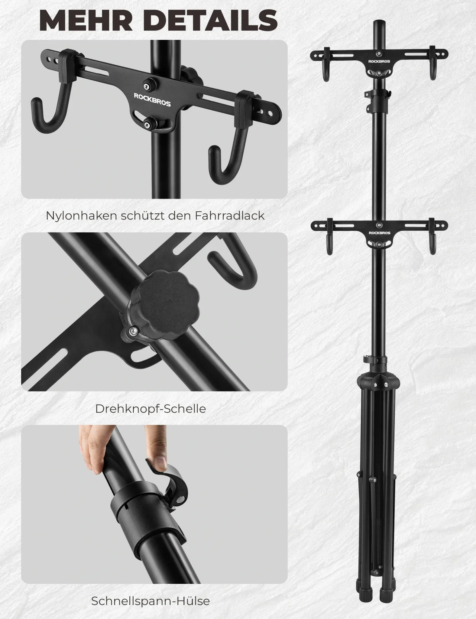 Fahrrad Ständer für 2 Fahrräder  616b49545a4d