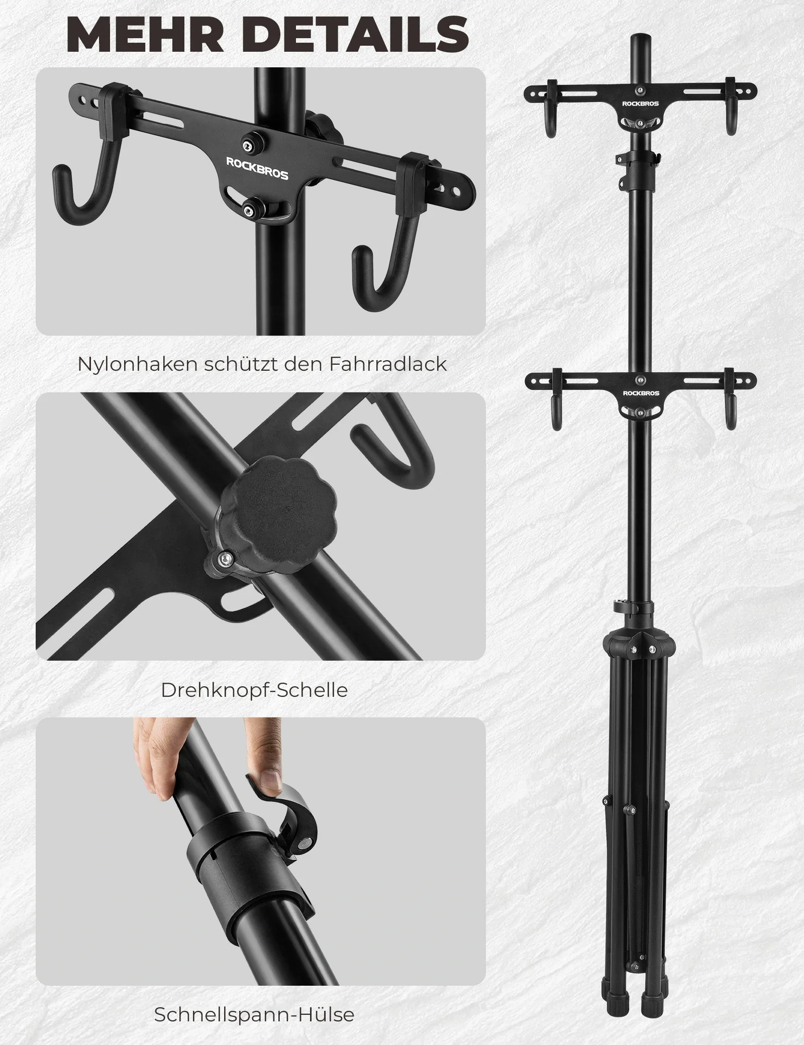 Fahrrad Ständer für 2 Fahrräder  616b49545a4d