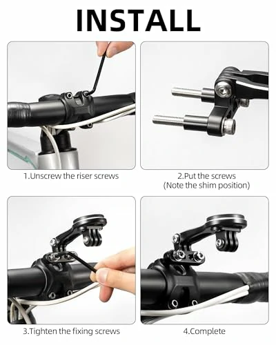Fahrradcomputer Halterung Kompatibel aus Alu FK 31 29521d35b41a