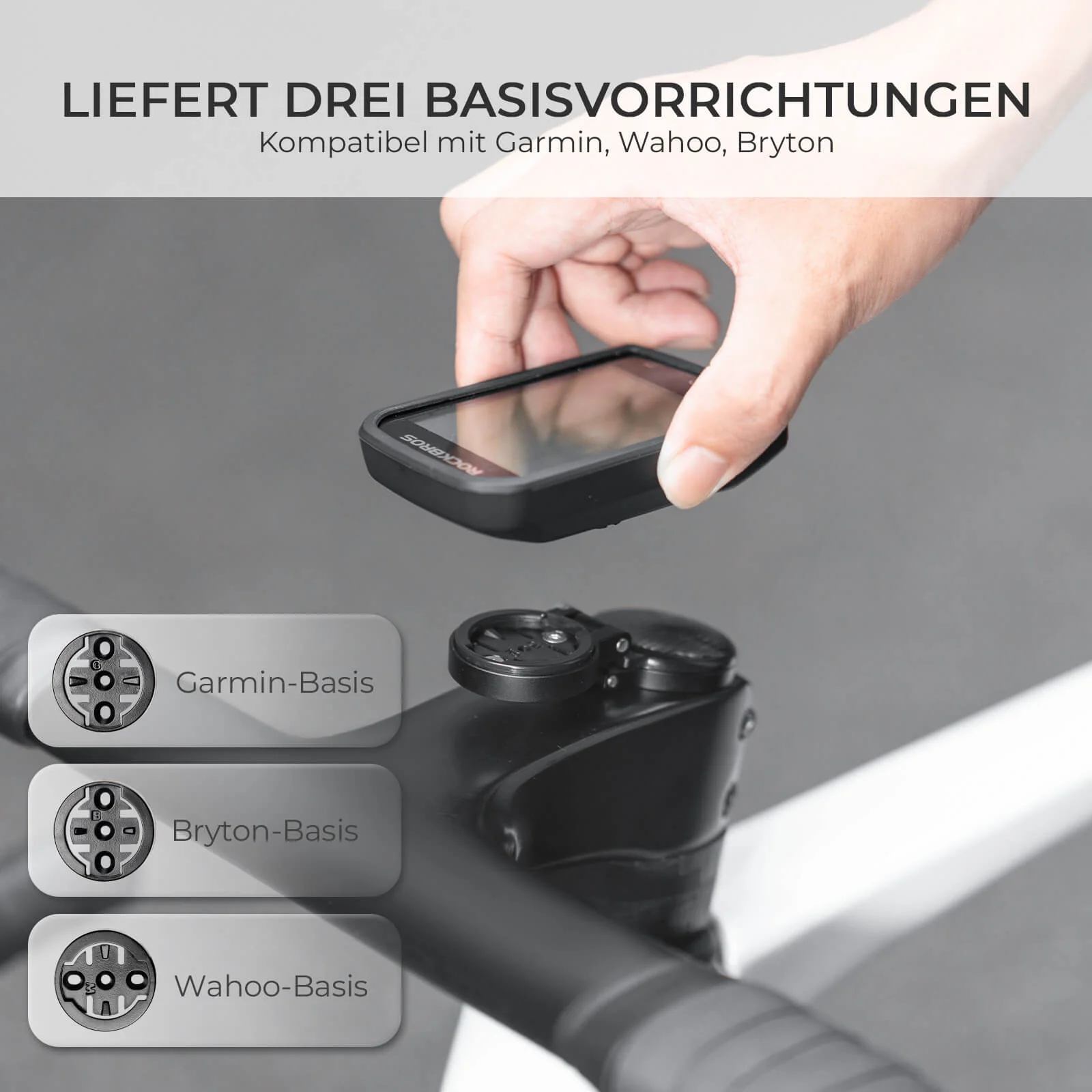 Fahrradcomputer Halterung Kompatibel mit Garmin Wa 6e0014b95efb