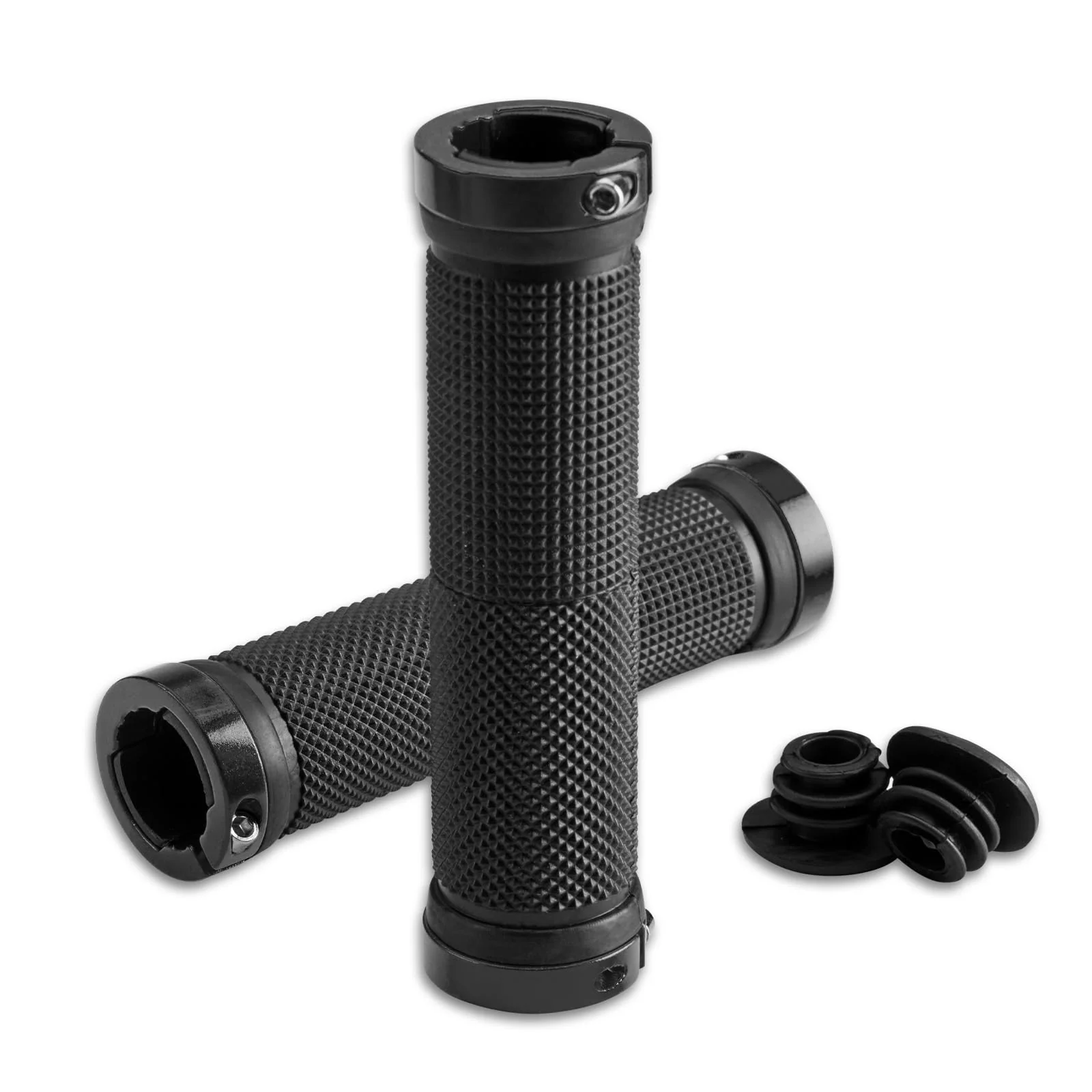 Fahrradgriffe 22mm mit Aluminium Lock On System ae15210cc234