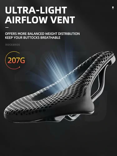 Fahrradsattel 3D Gedruckter Bequemer Ultraleicht  d5960a4dc741