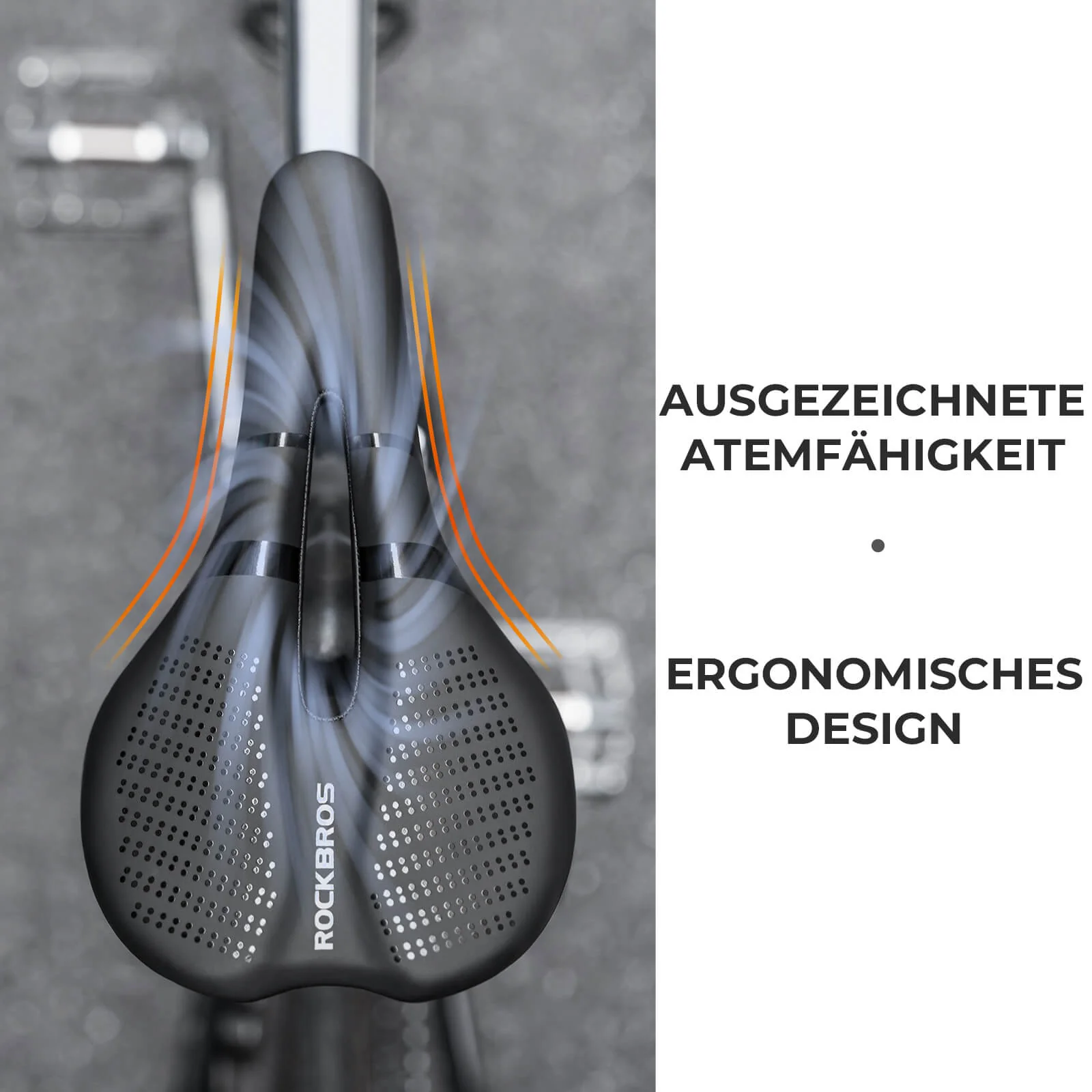 Fahrradsattel Bequem Memory Foam für Rennrad MTB  57f5538b433d