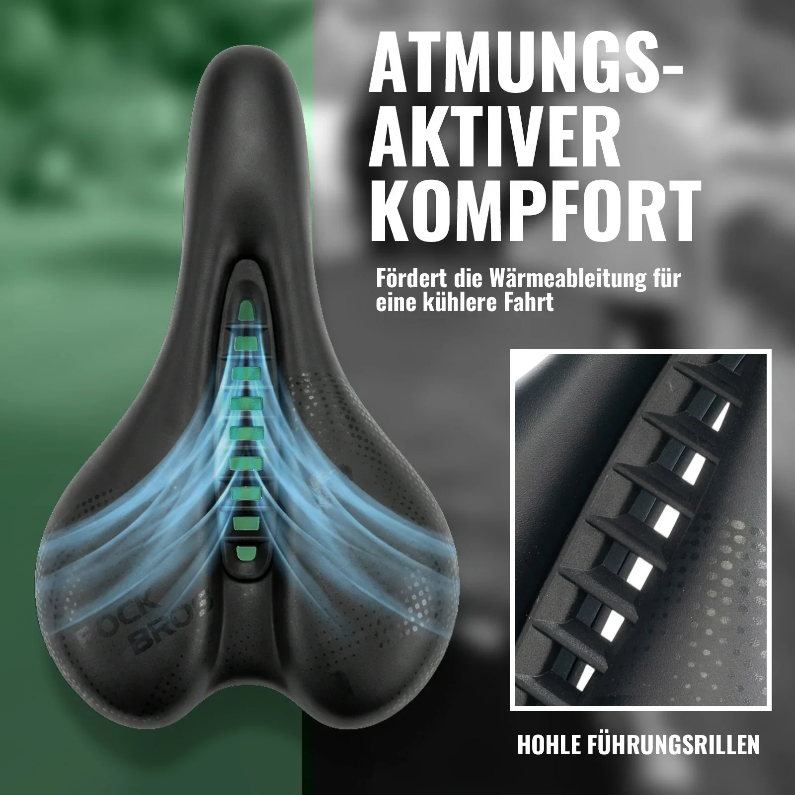 Fahrradsattel Druckentlastend Ergonomisch mit Auss cea627c0b8f8