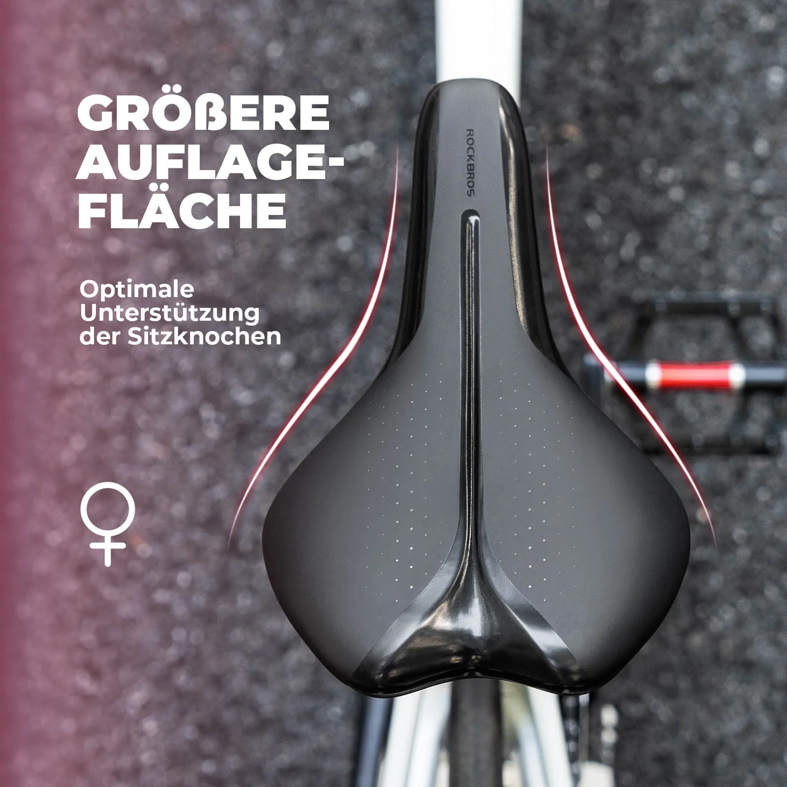 Fahrradsattel Ergonomisch Wasserdicht Atmungsaktiv ff35374aa371