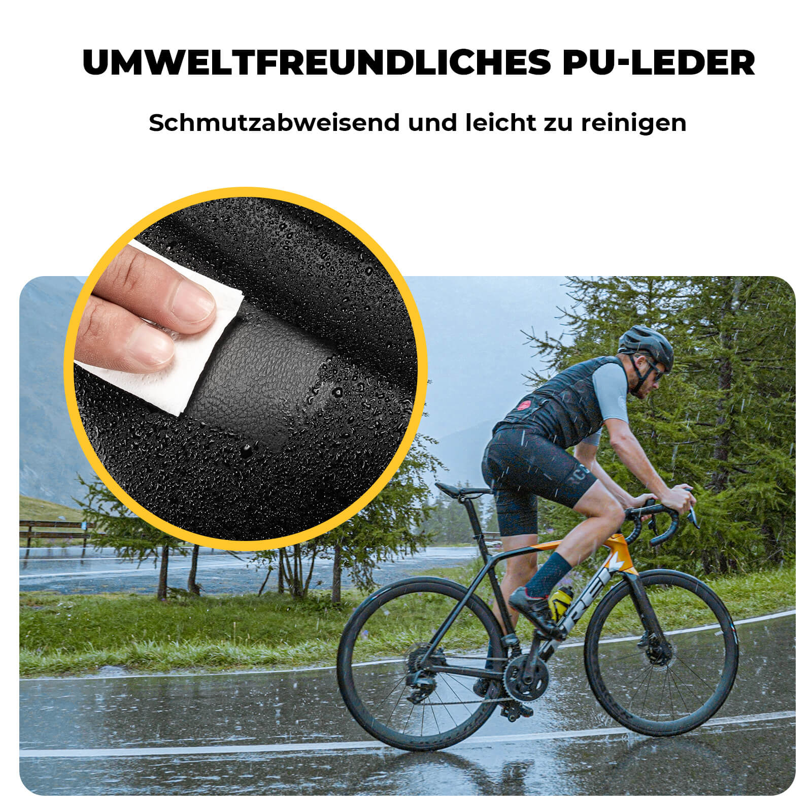 Fahrradsattel Ergonomisch  Komfortabel Atmungsakti b4cdca0dce8b