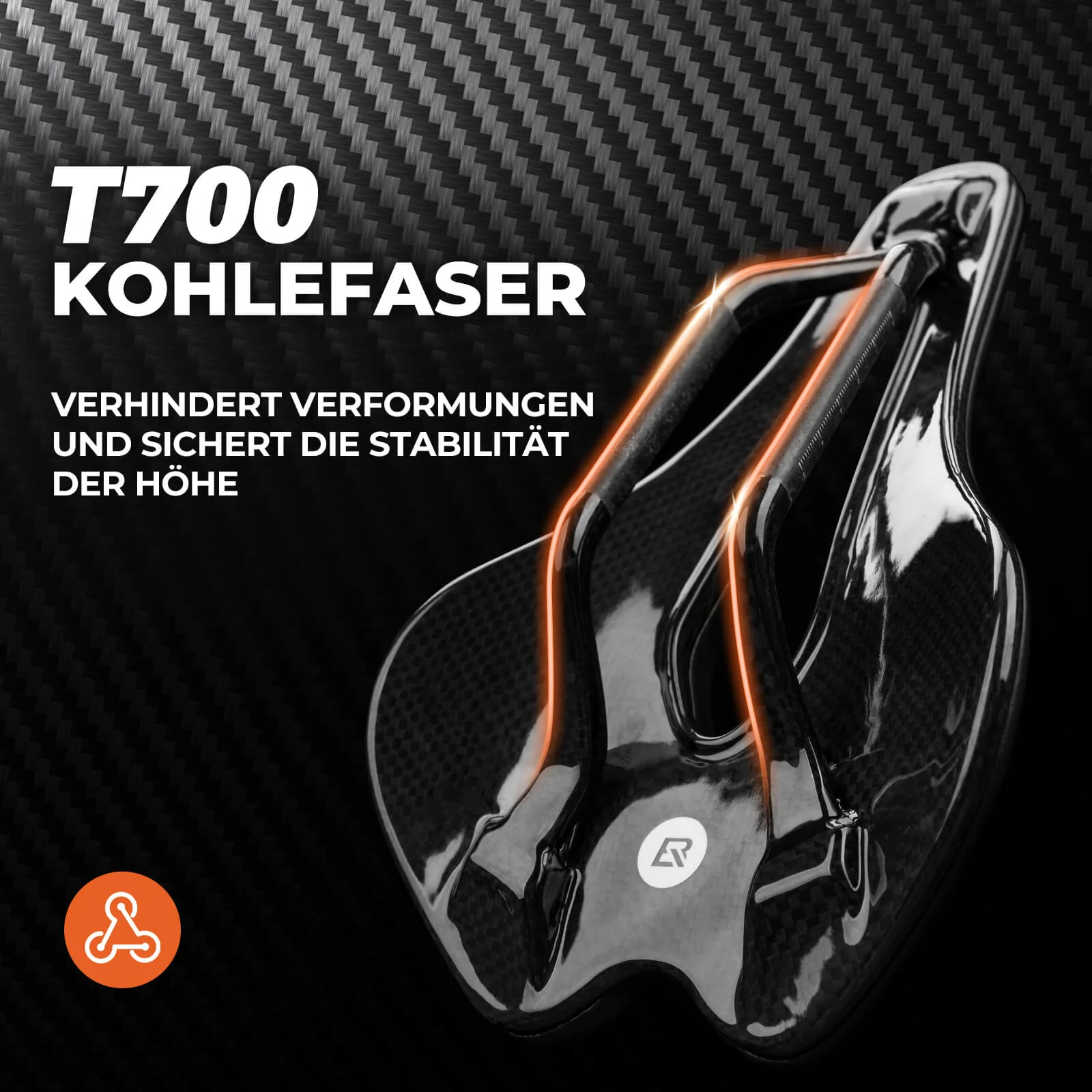 Fahrradsattel Wasserdicht Ergonomischer  für MTB   6c9b6e76764e