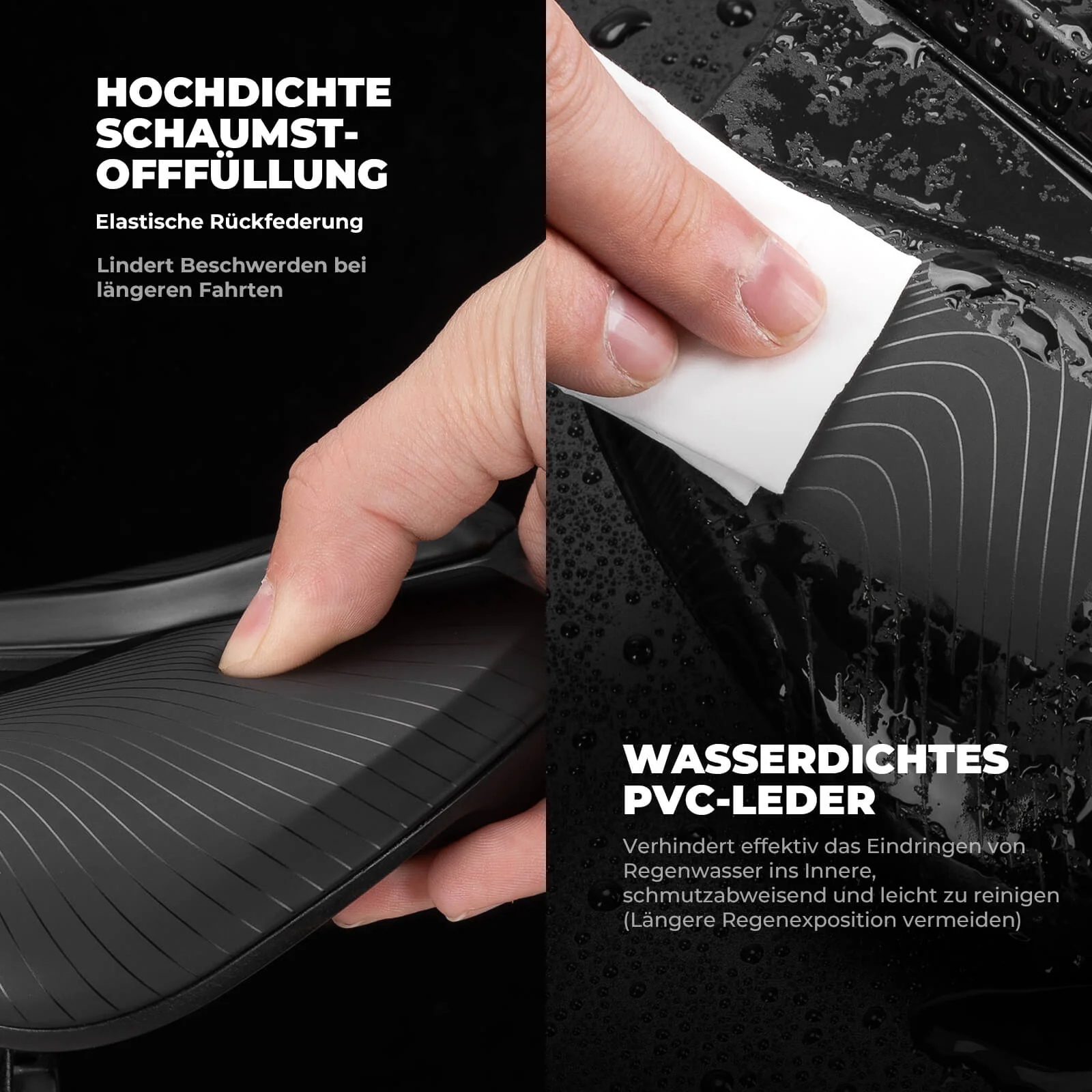 Fahrradsattel Wasserdicht bereit für Rücklichtmont f8680d9540f7