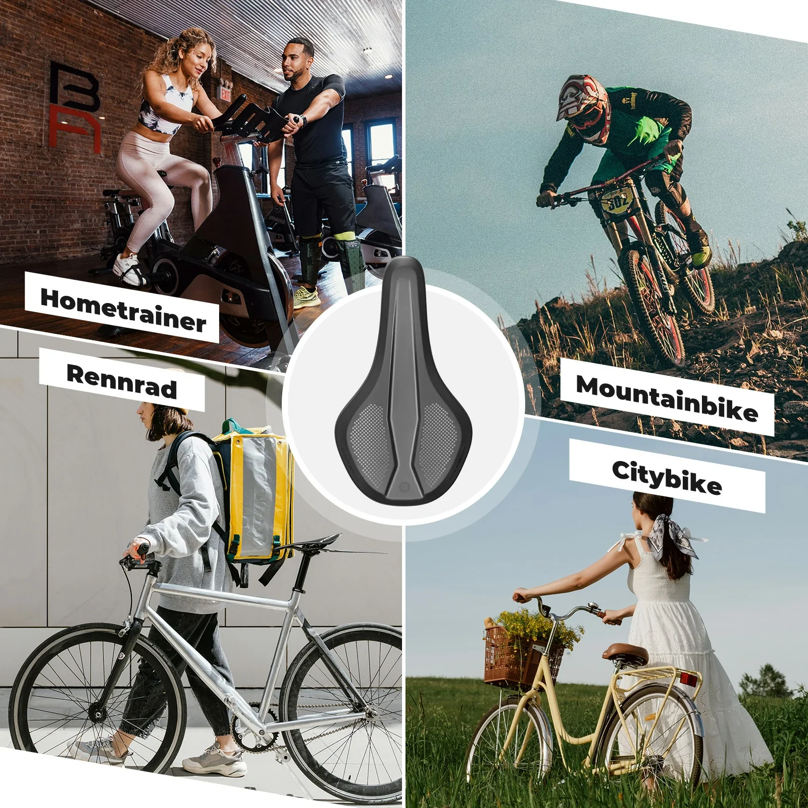 Fahrradsattel Wasserdichter und Bequemer B824  7b019376d249