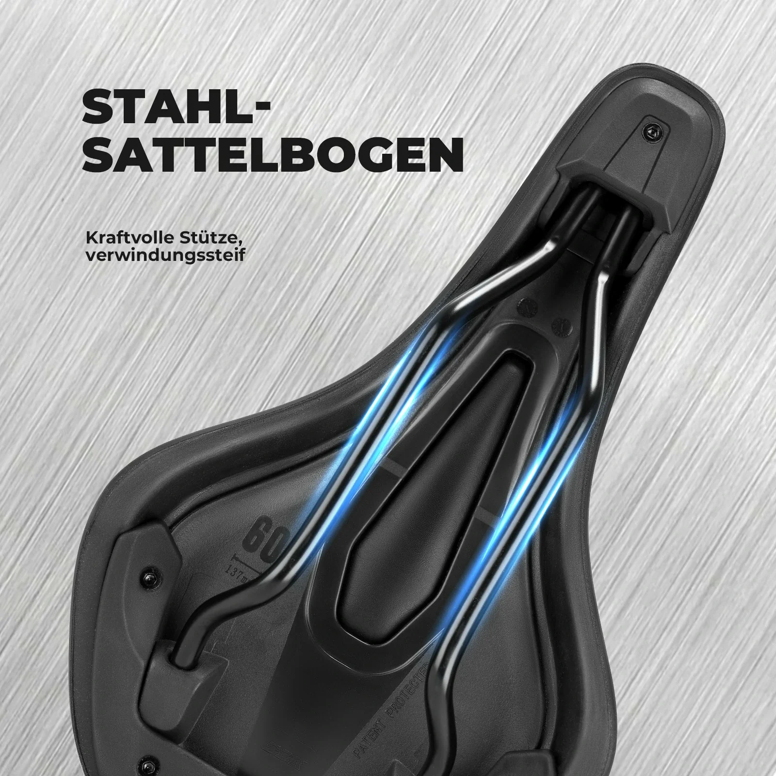 Fahrradsattel Wasserdichter und Bequemer B824  f379b26a2e84