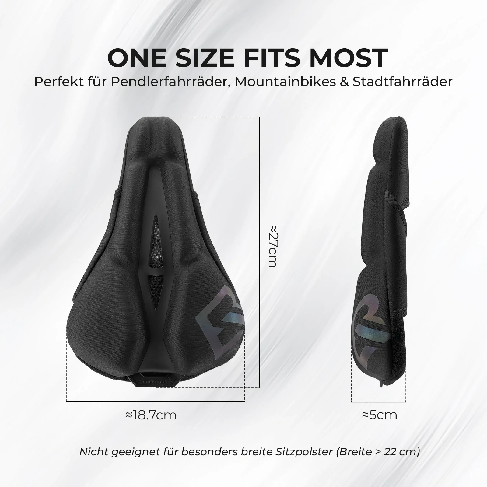 Fahrradsattel Überzug   Ergonomischer Sattelbezug  4be5842f040c