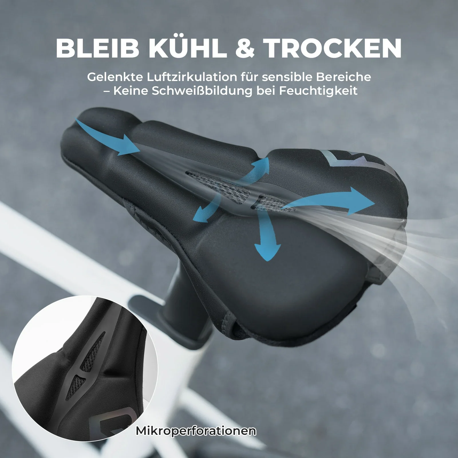 Fahrradsattel Überzug   Ergonomischer Sattelbezug  f106787f169f