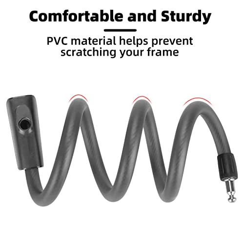 Fahrradschloss 110cm 14 27mm Kabelschloss mit 2 Sc 02c376eb8042