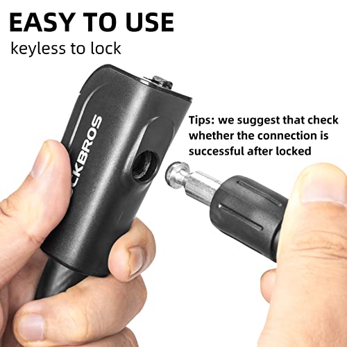 Fahrradschloss 110cm 14 27mm Kabelschloss mit 2 Sc 85be9c368f53