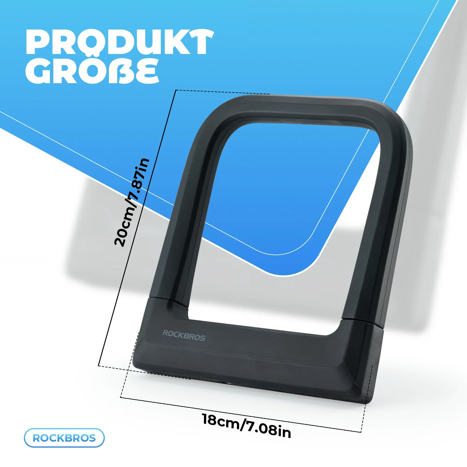 Fahrradschloss Hohe Sicherheit 14 mm Bügelschloss  3b928518f662