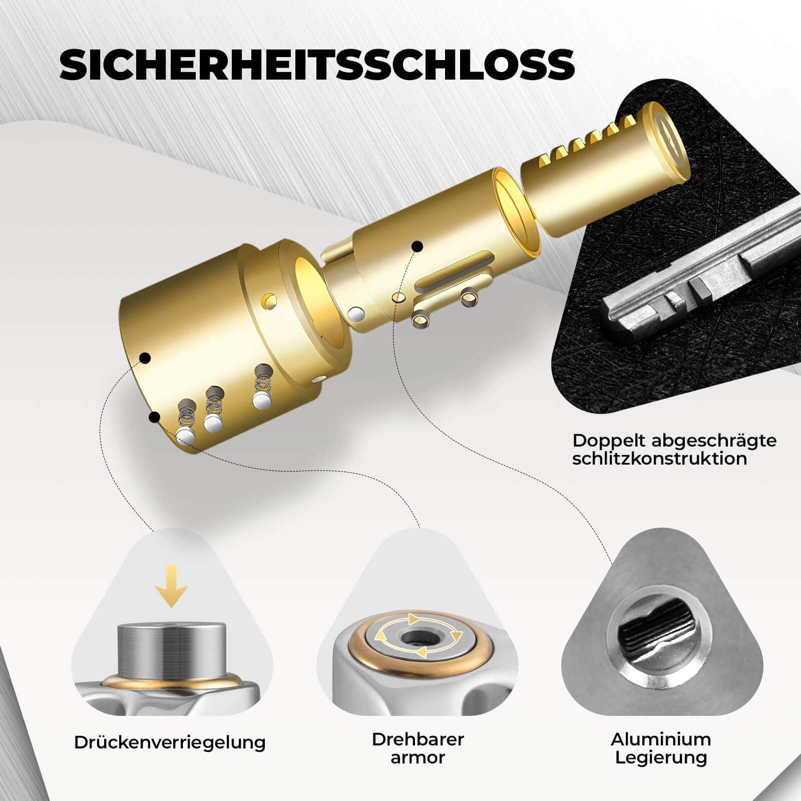 Fahrradschloss Wasserdicht Sicherheitsschloss für  512769e63669