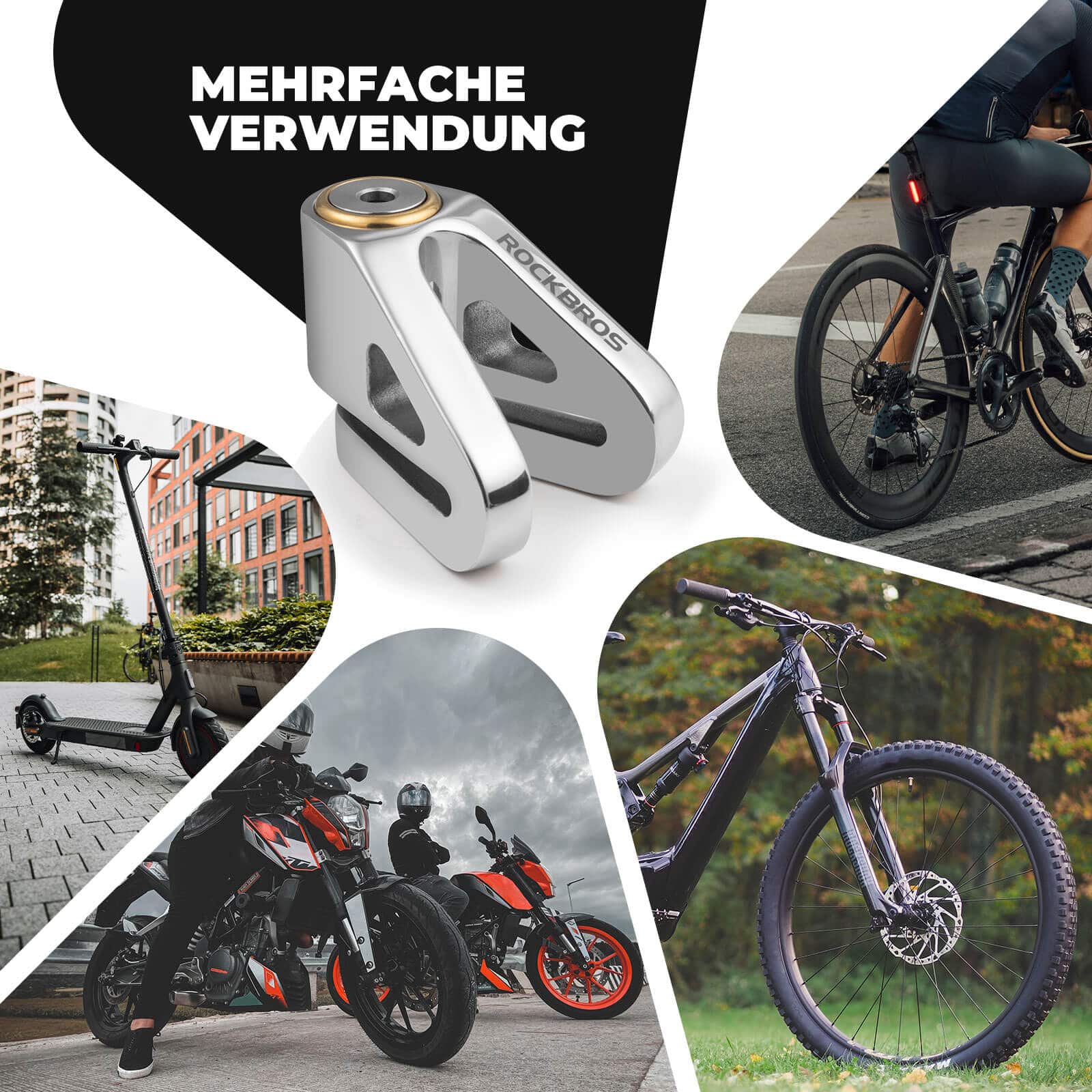 Fahrradschloss Wasserdicht Sicherheitsschloss für  66c88f1fc755