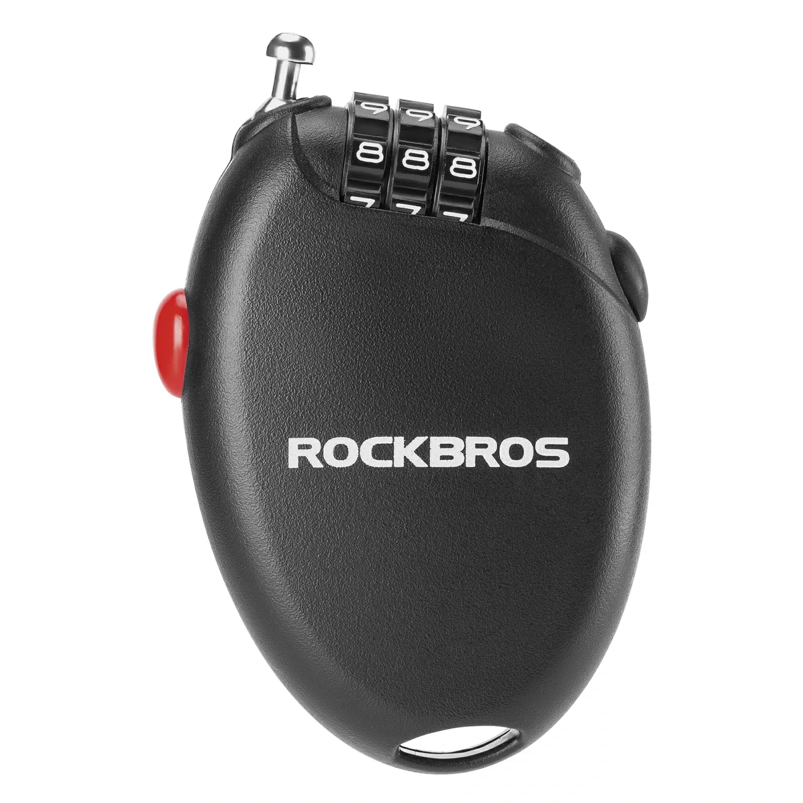 Fahrradschloss mit 3 Zahlencode  60cm Stahlseil Sc 65246083ed04