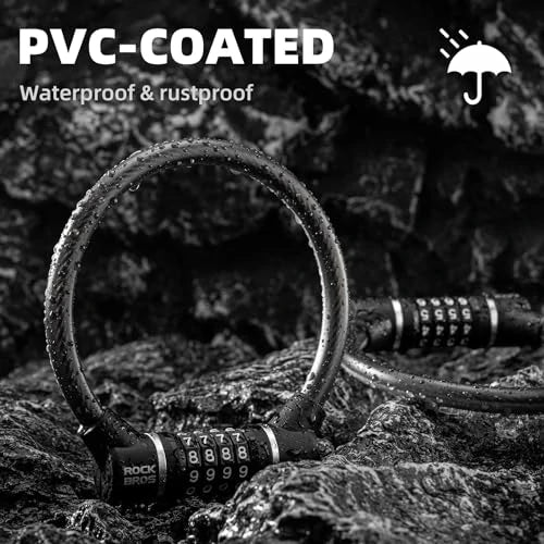 Fahrradschloss mit Zahlencode  11 62 mm Dickes  4  7a13140f7a9a