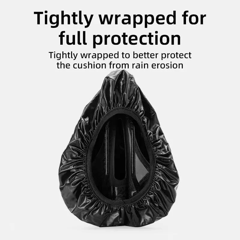 Fahrradsitzbezug Regenschutz PVC mit Aufbewahrungs 371b6e420022