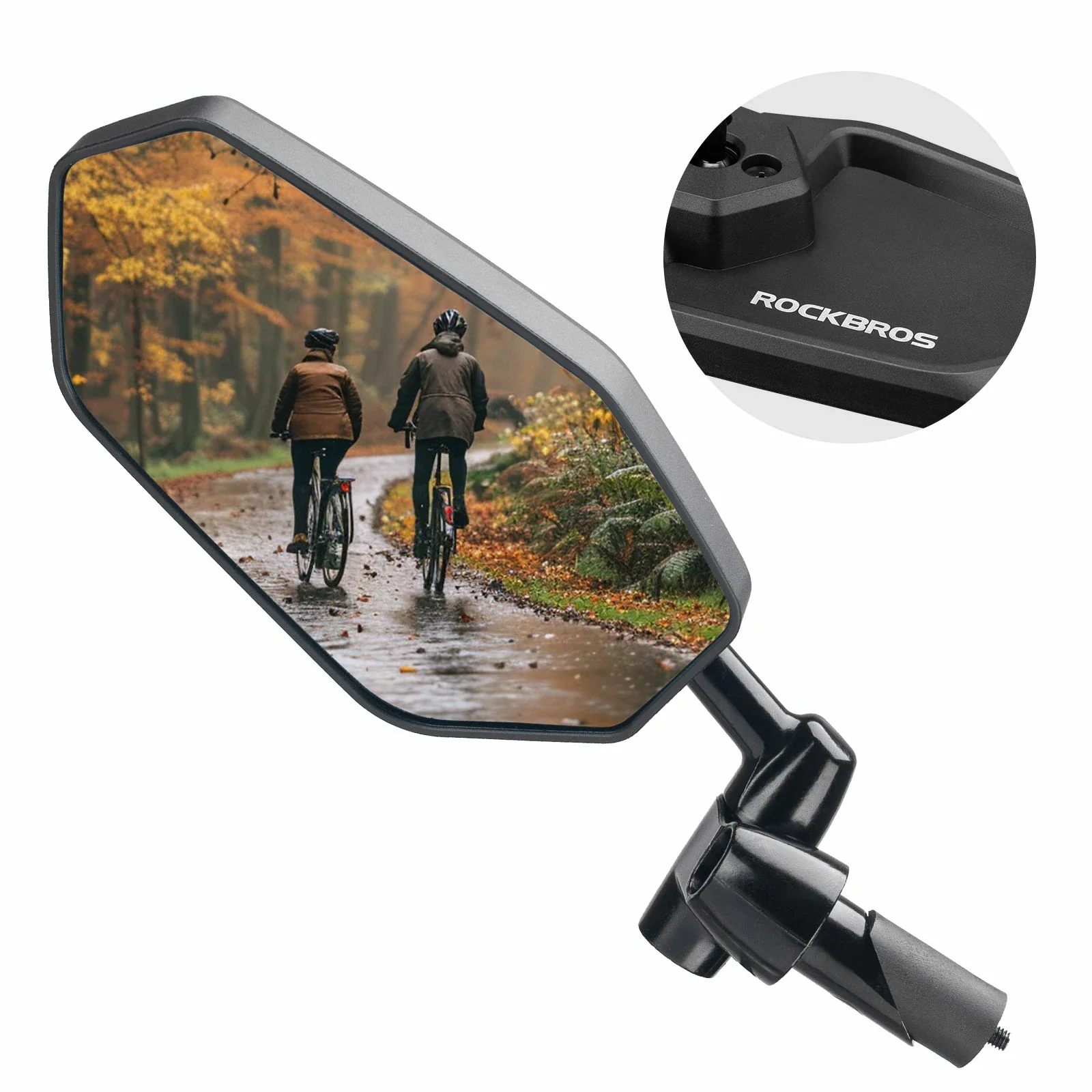 Fahrradspiegel Rückspiegel   Weitwinkel  Blendfrei 8ca06213f9c1