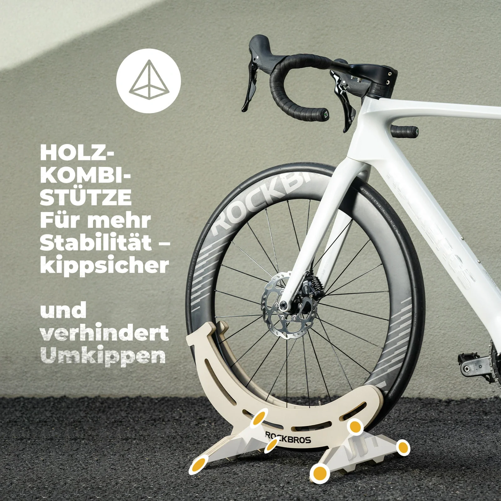 Fahrradständer  Verstellbarer Fahrrad Bodenständer 296178e0c4ad