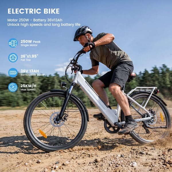 Isinwheel Ucity S Elektromos Kerekpar 22