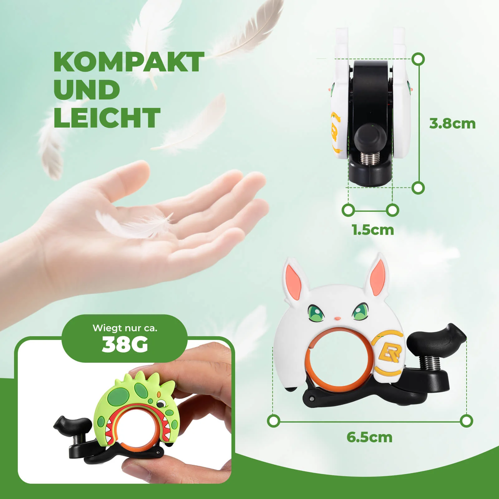 Kinder Fahrradklingel Laut für Lenker 22 2 25 4mm 2da18e26716e