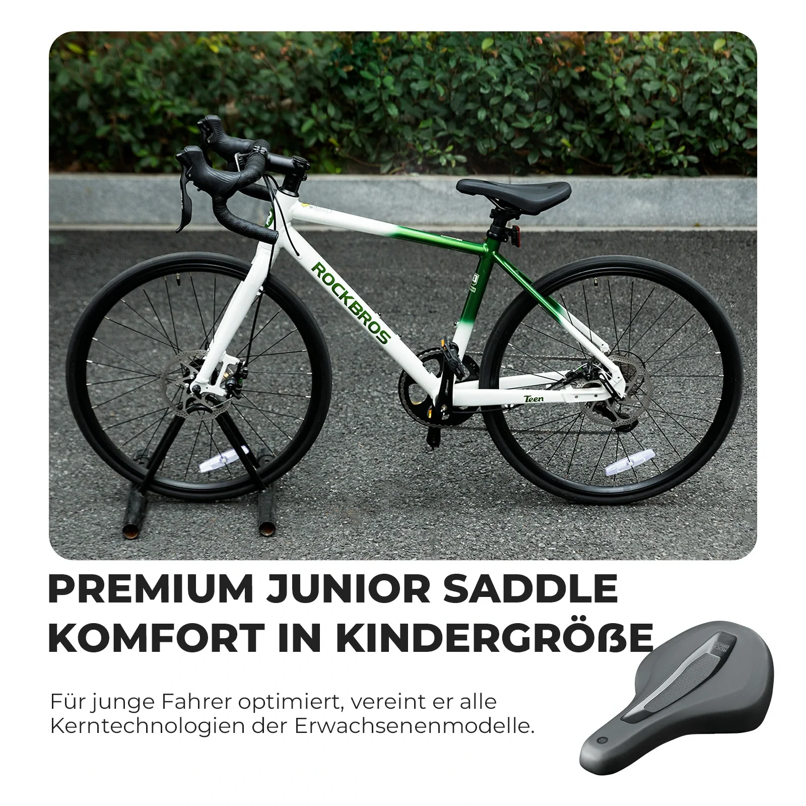 Kinder Fahrradsattel  Stoßdämpfend und Wasserdicht d81a57a655d5