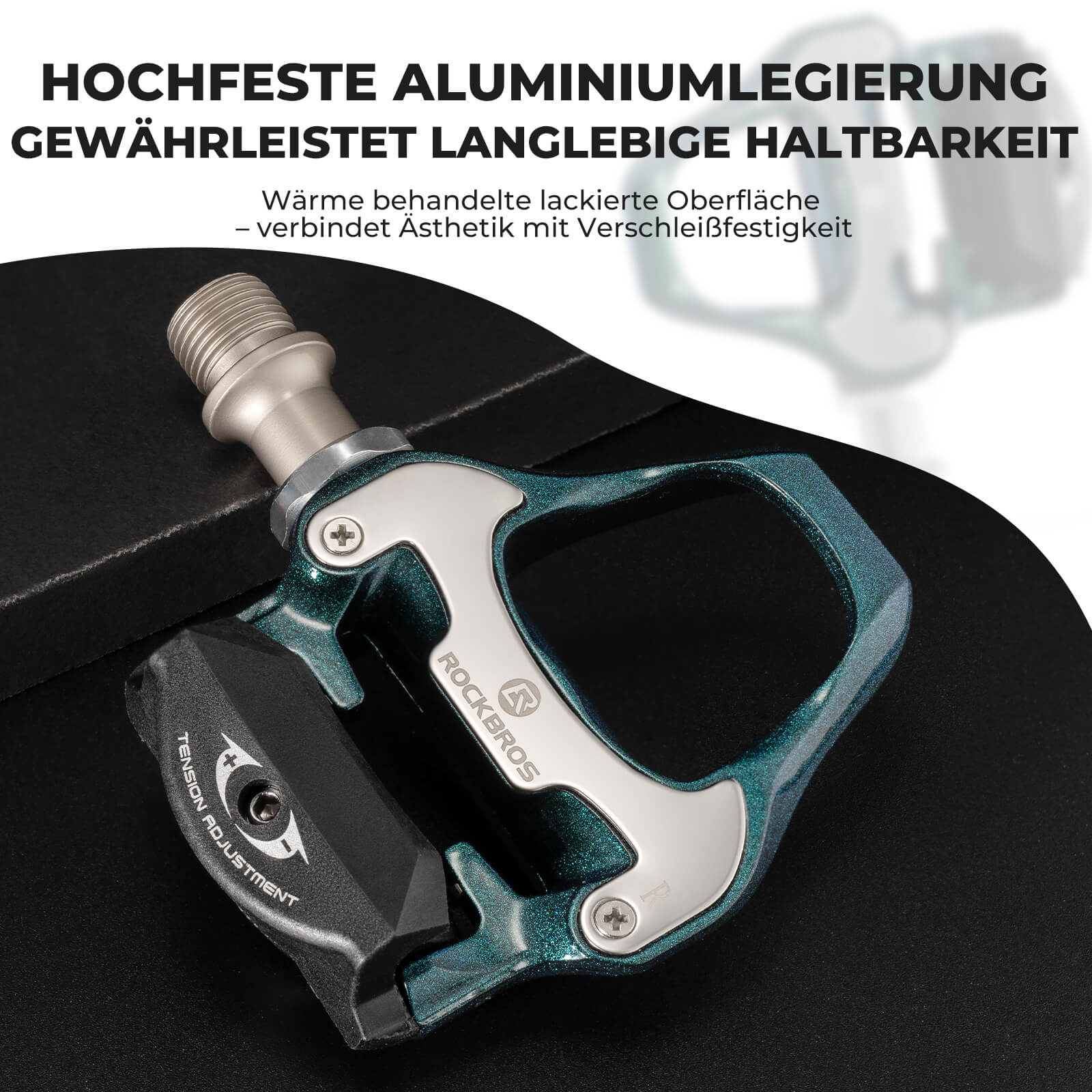 Klickpedale SPD Rennrad Pedale mit Einstellbarer S 9c6ba87a099f