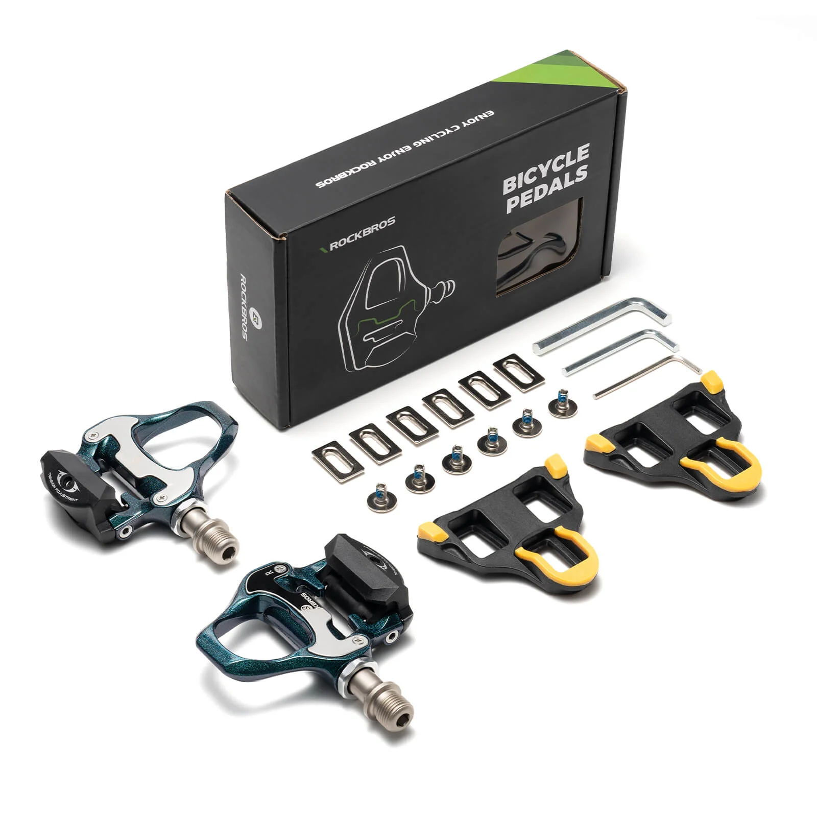 Klickpedale SPD Rennrad Pedale mit Einstellbarer S e9101ea4aa55