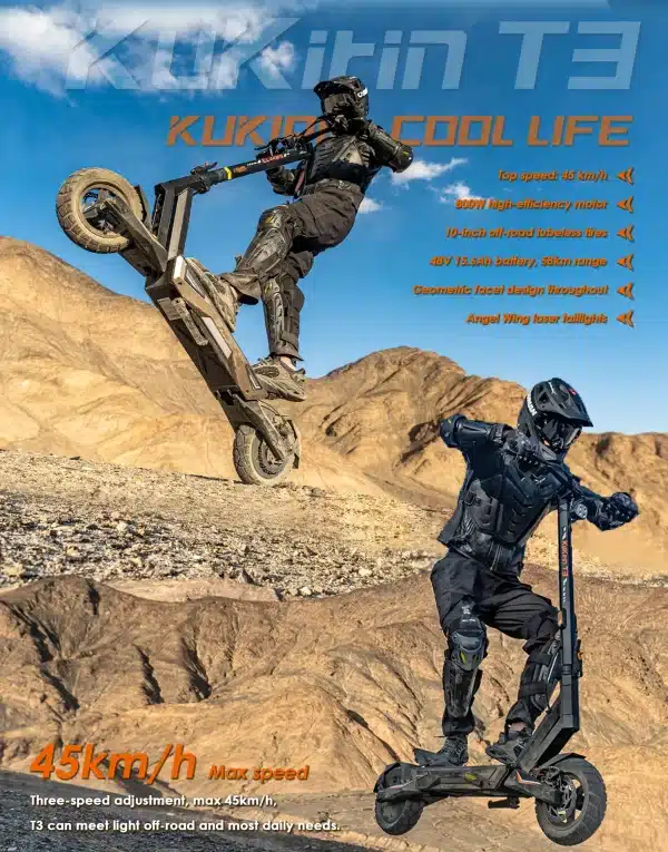 KuKirin T3 Elektromos Roller 06