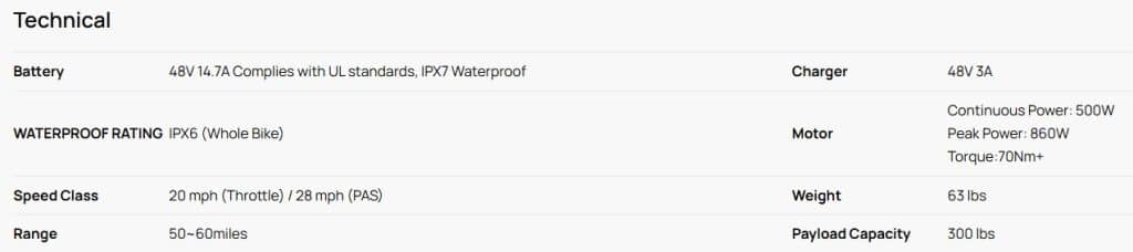 Mockwheel Asphalt ST Elektromos Kerekpar 101
